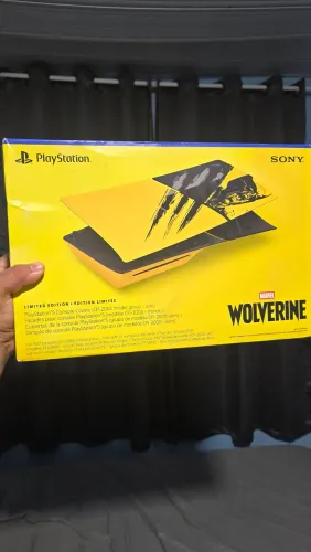 Capa/Cover wolverine PS5 SLIM (face plate) Nao estaLACRADO