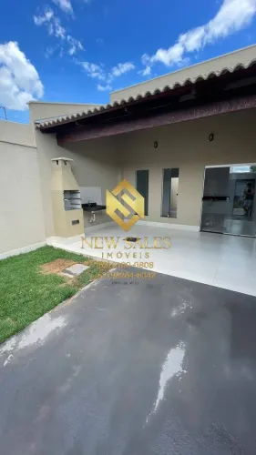 Casa- 3 quartos, 1 suíte, 2 vagas, sala- Senador Canedo