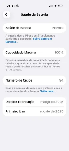 Iphone 16 Pro 256Gb Dourado - Impecável