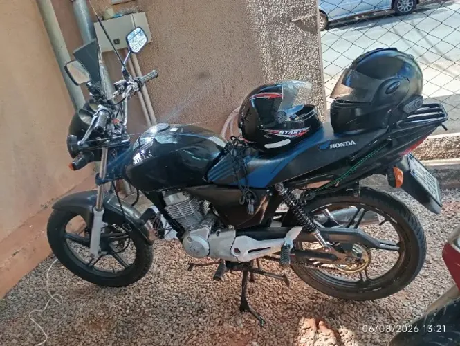Vendo CG 150 esd 2007/2008 cor preta