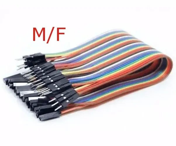 arduino Cabo Jumper 20cm Macho X macho 40 Unidades