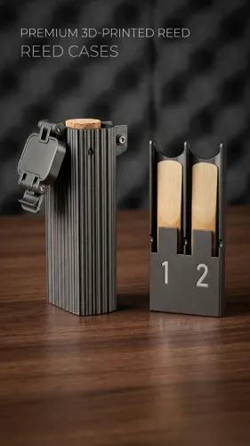 Kit Estojo Case de Palheta para Saxofone Alto