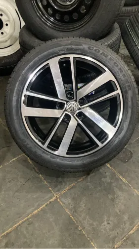 Kit Rodas Vw Fox aro 16 + Pneus 