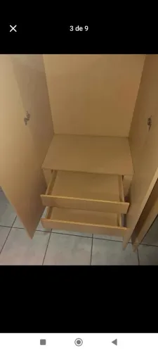 Guarda roupa e cômoda 
