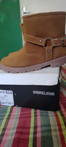 Bota infantil feminina tamanho 26
