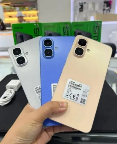 Infinix smart 10 128+4 R$895,00 (Azul/Dourado/Silver) A VISTA 