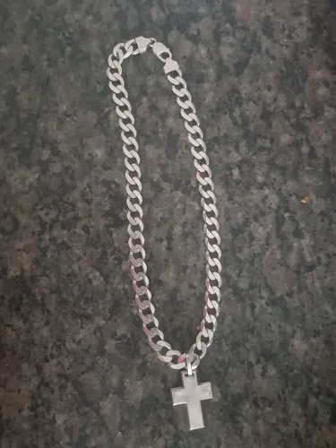 Cordão de prata pura