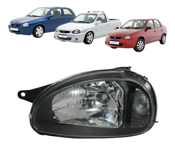 Farol Farol Esquerdo Corsa Classic Wagon Pickup 1994 A 2010 Esquerdo/motorista