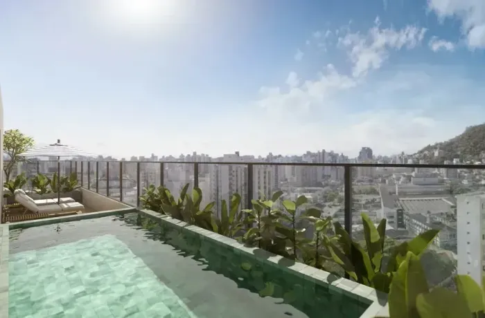 Lofts em condomínio completo, para locação por diária, CENTRO.