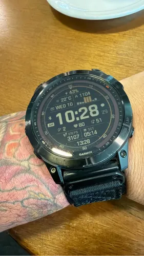 Relógio garmin 7x fênix solar