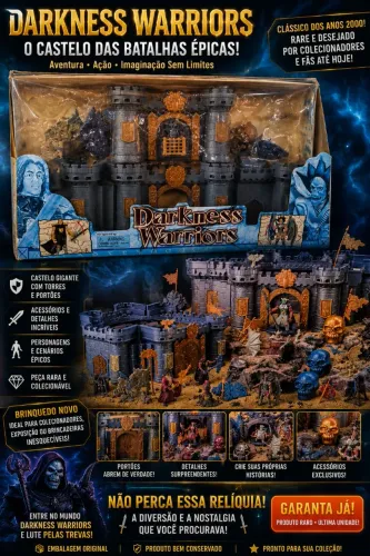 Castelo Darkness Warriors Relíquia NOVO