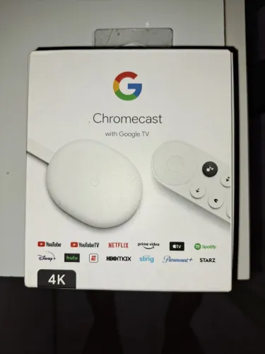 CHROMECAST 4 COM GOOGLE TV