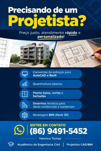Projeto / AutoCad / Revit / Planta-baixa