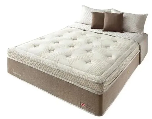 Colchão Herval Diplomat Molas Maxspring King 193x203x39 USADO