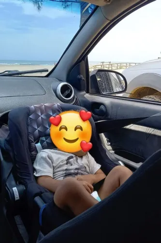 Carrinho e bebê conforto Tutti - Semi novo