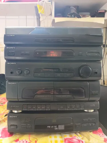 Aparelho de som Sony 4 em 1