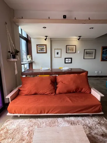 ALUGO DUPLEX MOBILIADO 80m2 | 1 SUÍTE