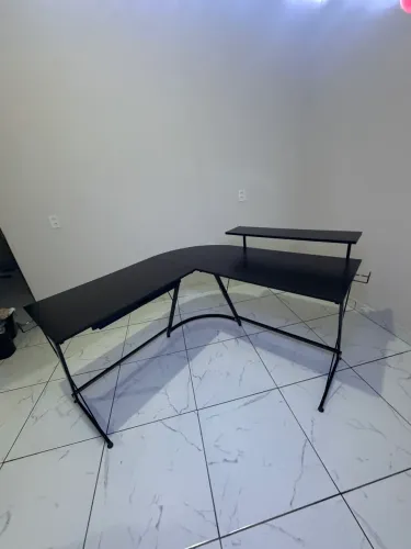 Estação de Trabalho / Bancada para Assistência Técnica (Mesa em L)