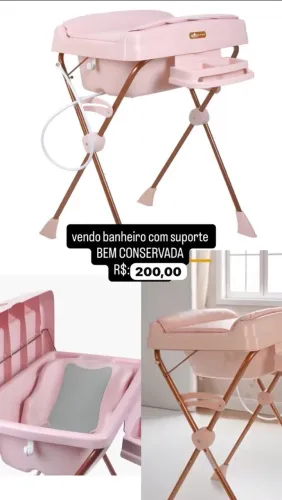 banheira com suporte
