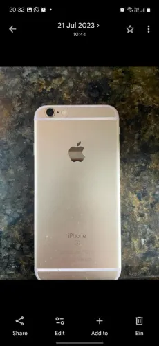 IPHONE 6S - dourado 