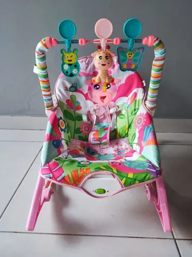 Cadeirinha de descanso e balanço para bebês