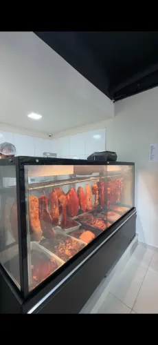 BLACÃO EXPOSITOR DE CARNE REFRIGERADO AÇOUGUE VANGUARD REFRIMATE 2M