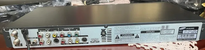 Aparelho de DVD e gravador Samsung