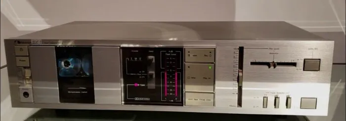 ? TAPE DECK NAKAMICHI BX-1 ? Frente Alumínio Escovado ? New !!! Lindo Lindo D +