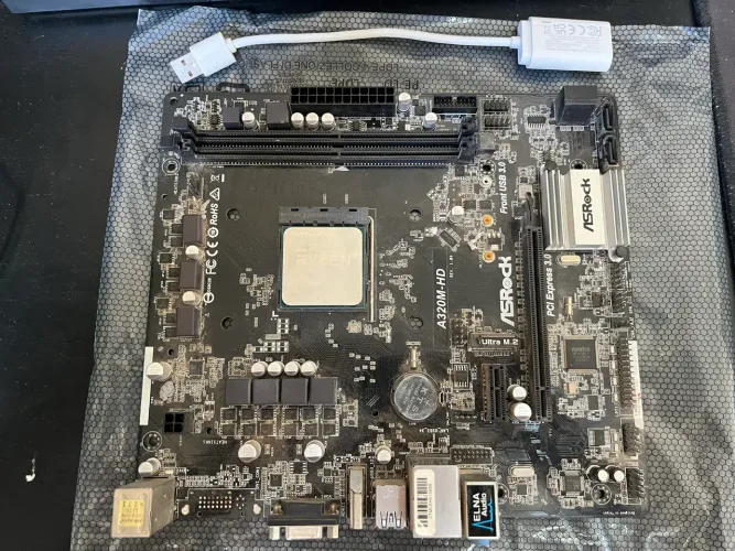 Processador Ryzen 5 3600 + Placa mãe asrock a320m + cooler box