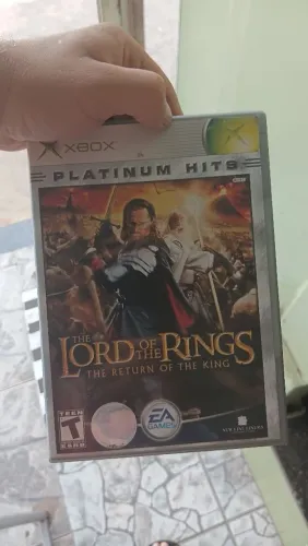Senhor dos aneis o retorno do rei xbox classico