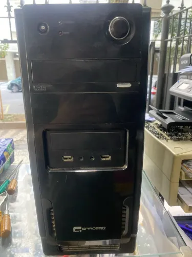 GABINETE 2 BAIAS - TORRE MÉDIA COM FONTE ATX DE 200