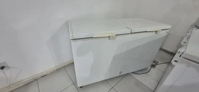 Freezer horizontal 2 portas 503 litros