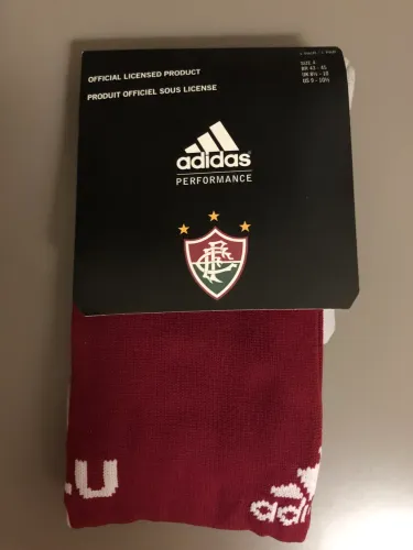 Meião Fluminense Adidas original novo na cartela