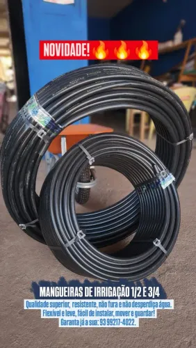 MAGUEIRAS DE IRRIGAÇÃO 1/2 e 3/4