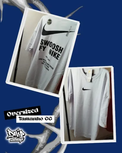 Camiseta masculina Oversized