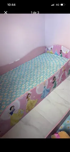 Cama princesa solteiro