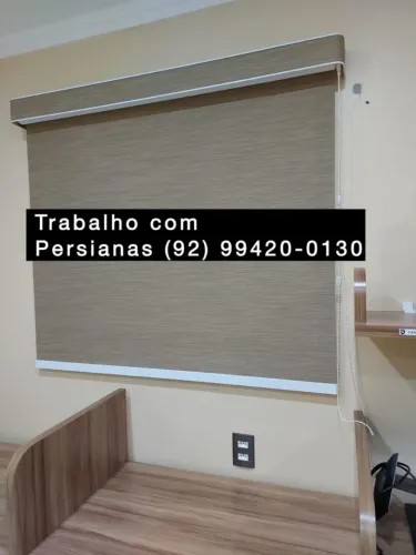 Cortina em Rolo, acionadas por cordinha!