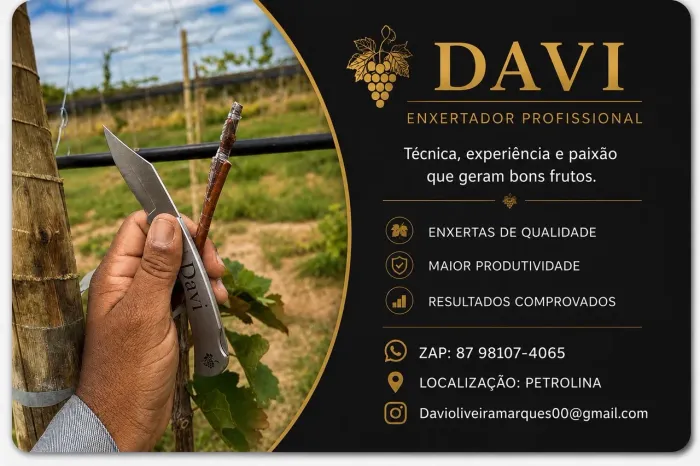Mudas de uva