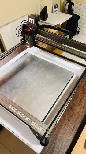  Gravadora a Laser Mecolour M6W + M10 40x40cm - Testada e Funcionando