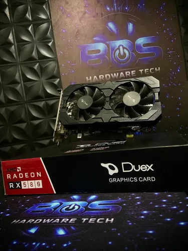 Placa de vídeo RX580 8gb