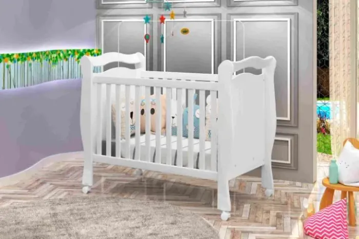 Berco Mini Cama Alvin Branco