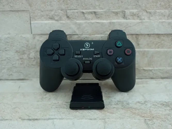 Controle Joystick Sem Fio para Ps2 Playstation 2