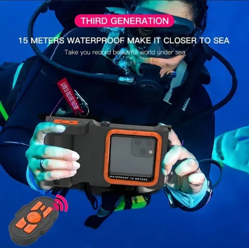 Capa de celular a prova de água Shellbox