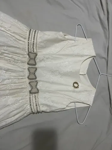Vestido branco Milon