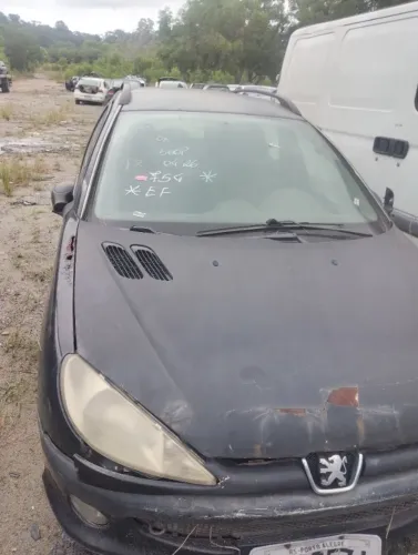 PEUGEOUT 206 SW4 SUCATA DE LEILÃO