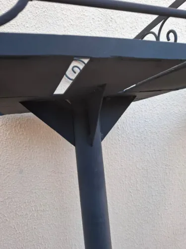 Lixeira para Calçada de Rua Quadrada