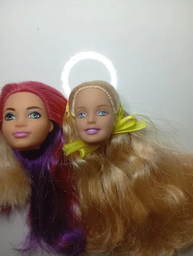 Cabeça de Barbie 