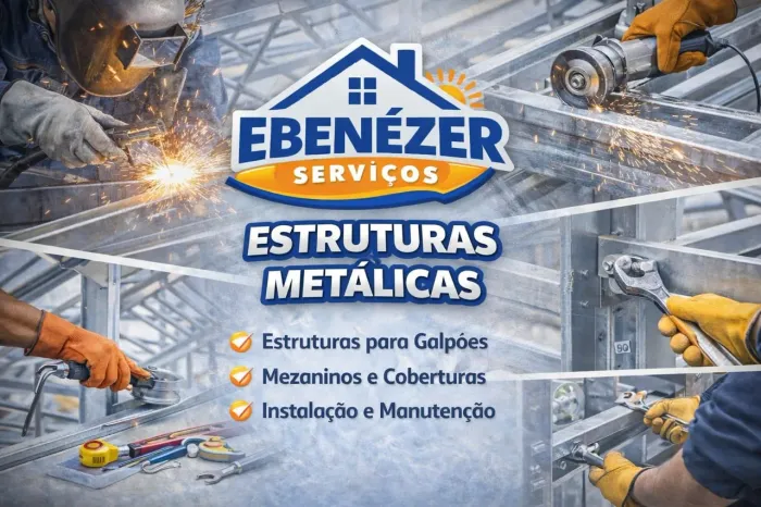 Estruturas metálicas telhados reparos