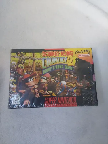 Donkey kong country 2 super Nintendo snes cib
