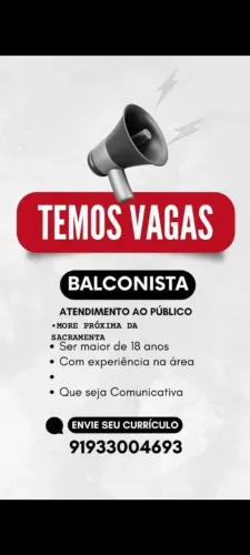 Vaga de emprego